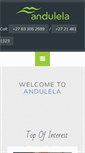 Mobile Screenshot of andulela.com